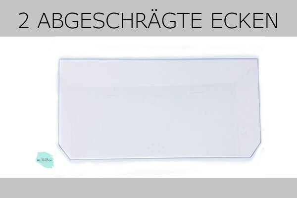2 abgeschrägte Ecken