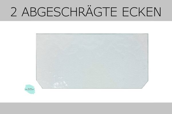 2 abgeschrägte Ecken