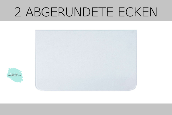 2 abgerundete Ecken