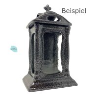 Ersatzglas für Grablaterne | Grablicht - Strukturglas Kathedral - nach Wunschmaß