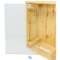 Glasplatte | Glasregal | Glasscheibe - Klarglas - 8 mm Stärke - (175,64 EUR / qm) -Viele Maße lieferbar